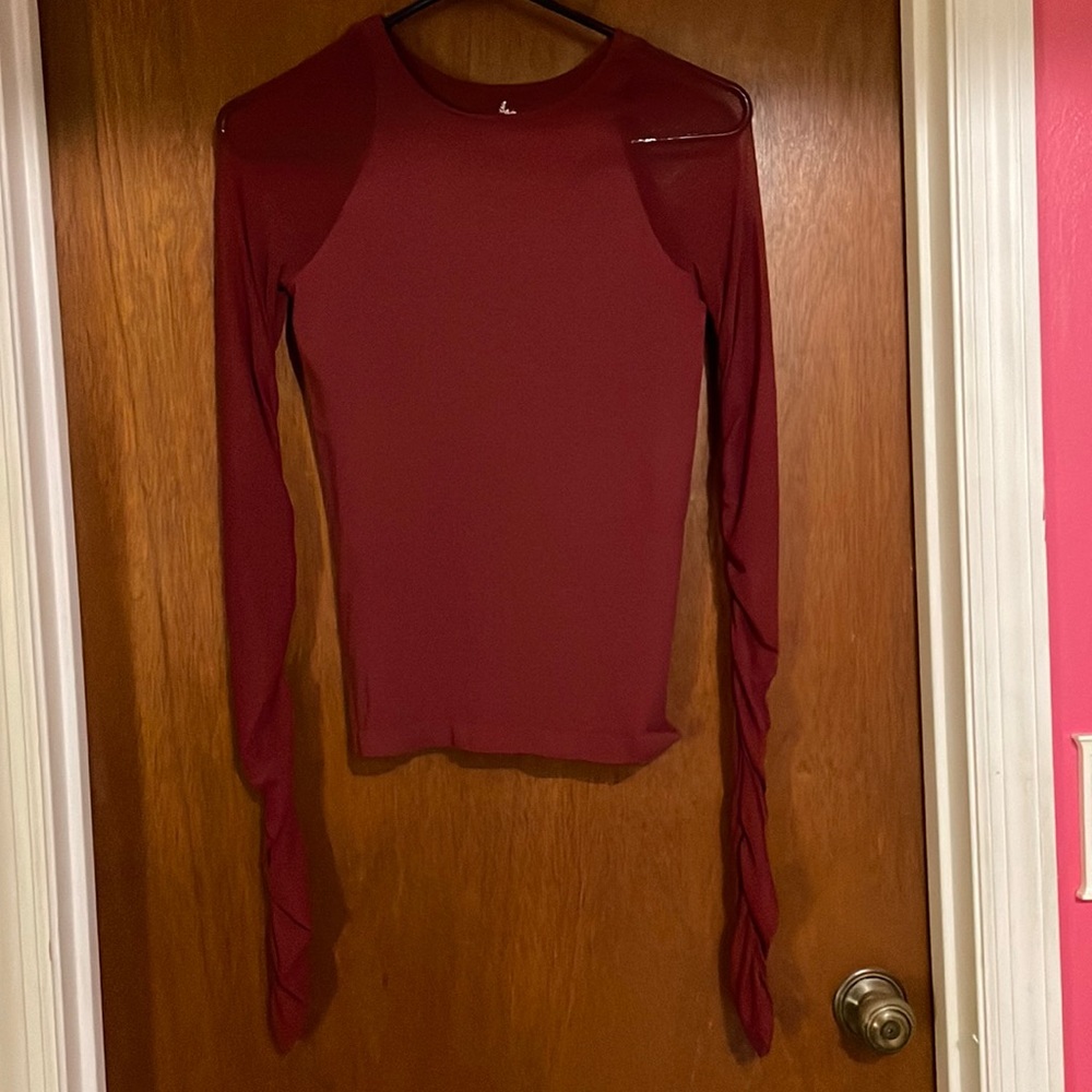 Free People Scrunch Sleeve Seamless